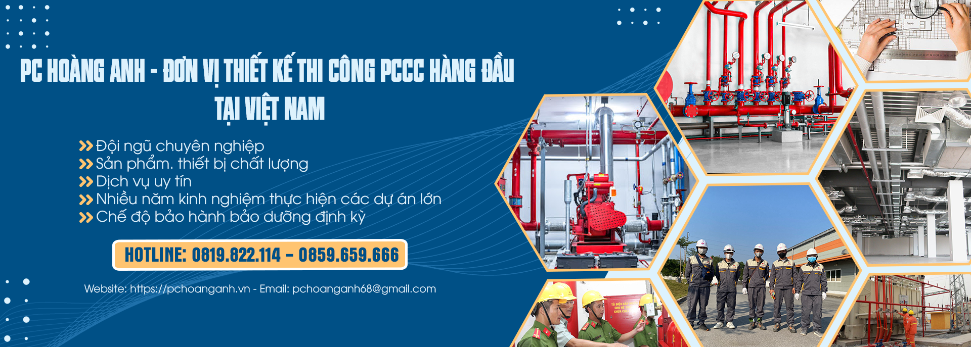 PC Hoàng Anh - Đơn vị thiết kế thi công hệ thống PCCC hàng đầu