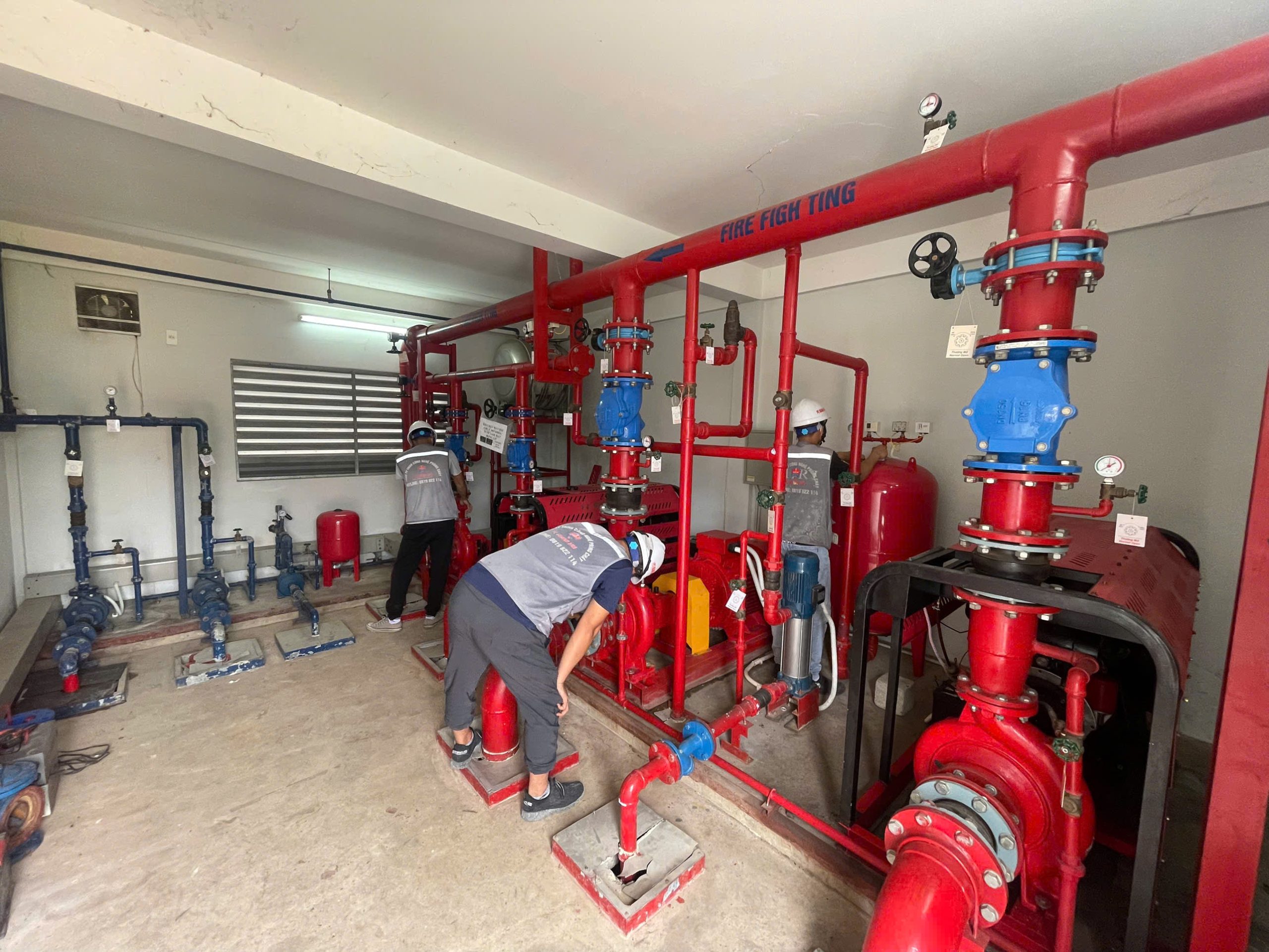 Thi công bảo trì hệ thống PCCC