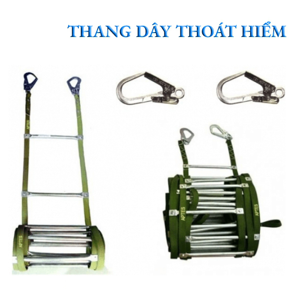 Thang dây thoát hiểm chống cháy 30M